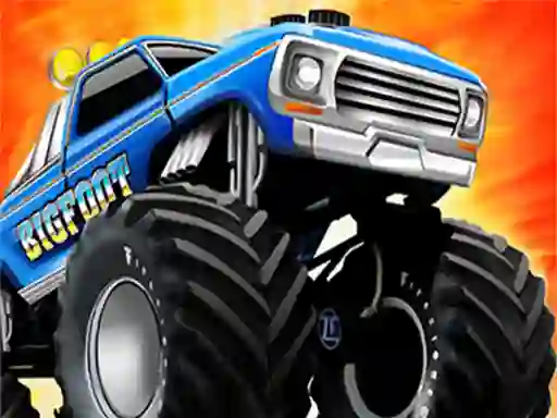 لعبة Monster Truck Difference على الانترنت