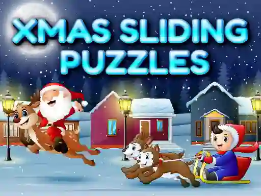 لعبة Xmas Sliding Puzzles على الانترنت
