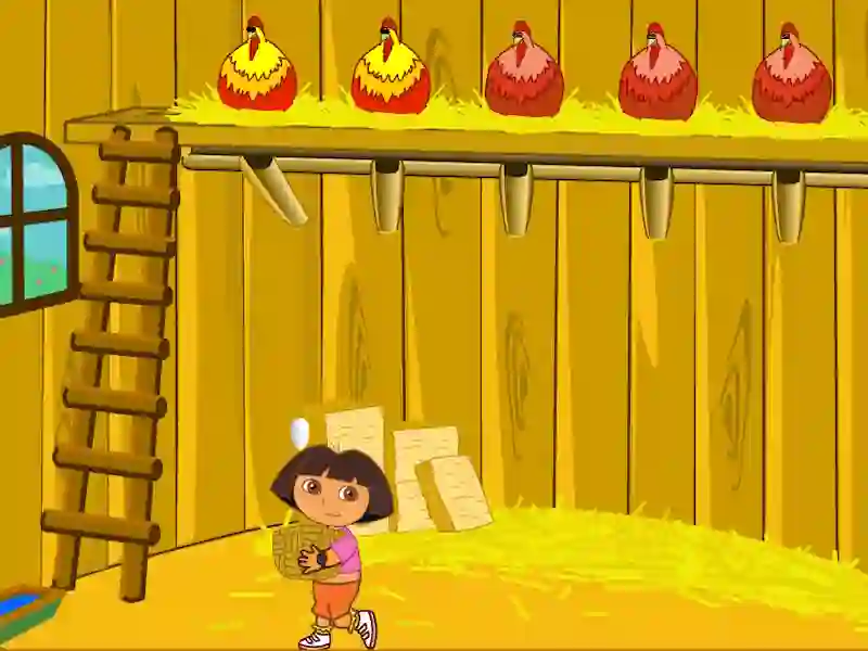 لعبة Dora The explorer Saves the Farm على الانترنت