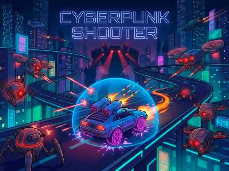 لعبة Cyberpunk Survival Shooter على الانترنت