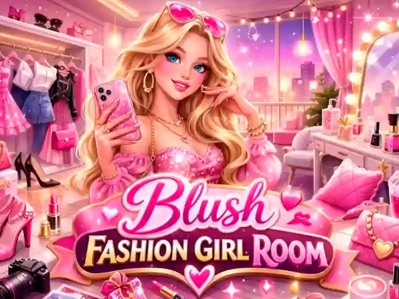 لعبة Blush Fashion Girl Room على الانترنت