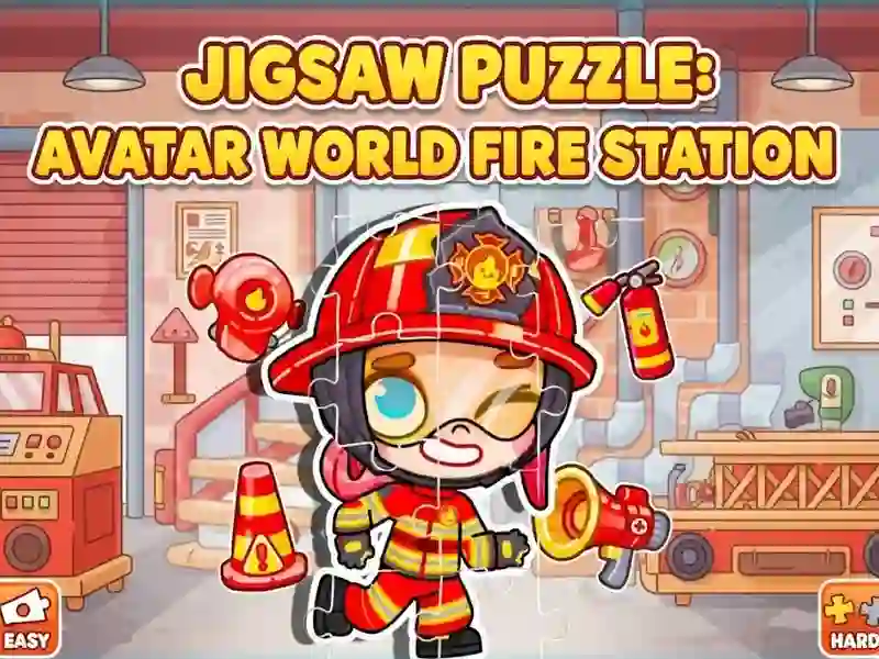 لعبة Jigsaw Puzzle: Avatar World Fire Station على الانترنت