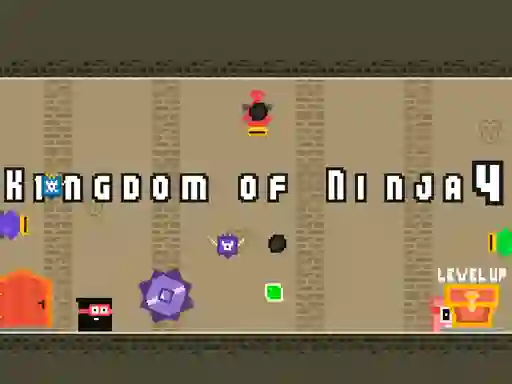 لعبة Kingdom of Ninja 4 على الانترنت