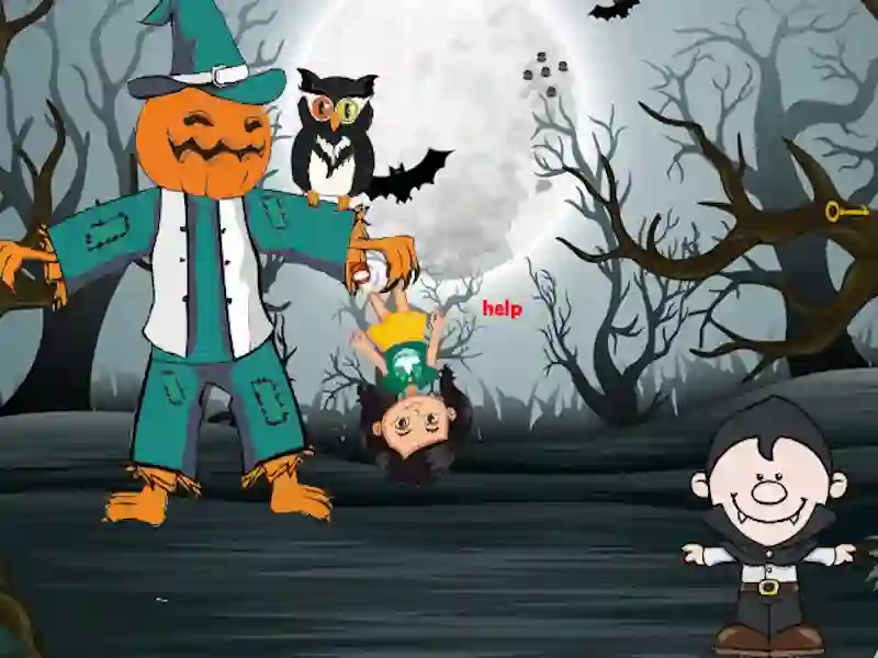 لعبة Save Kid From Scary Pumpkin على الانترنت