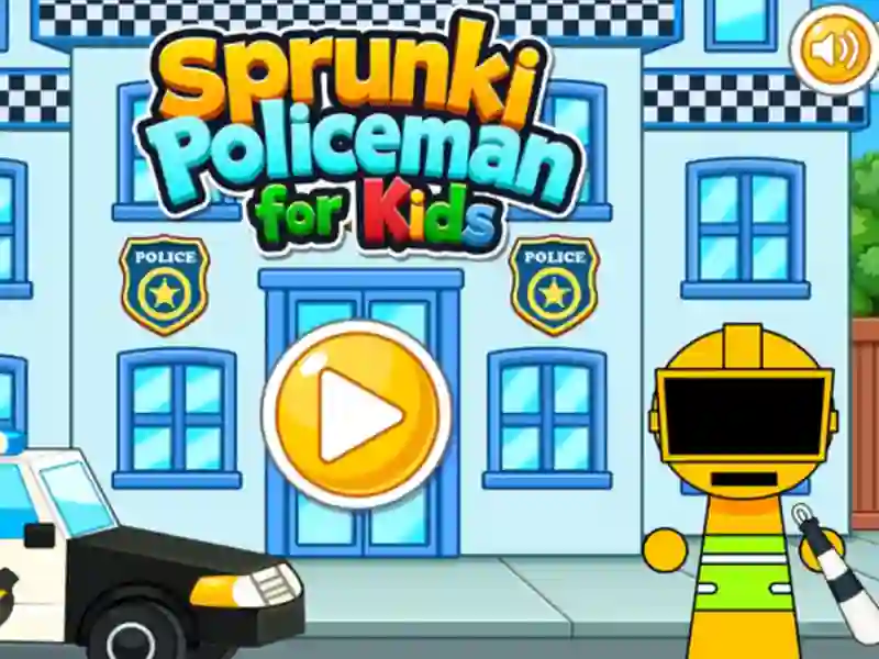 لعبة Sprunki Policeman For Kids على الانترنت