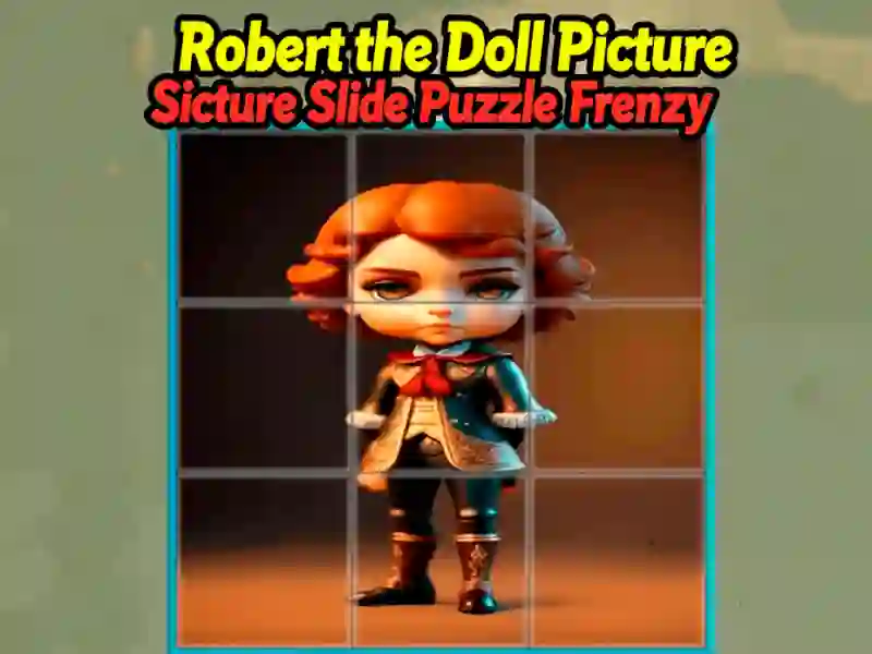 لعبة Robert the Doll Picture Slide Puzzle Frenzy على الانترنت