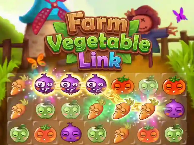 لعبة Farm Vegetable Link على الانترنت