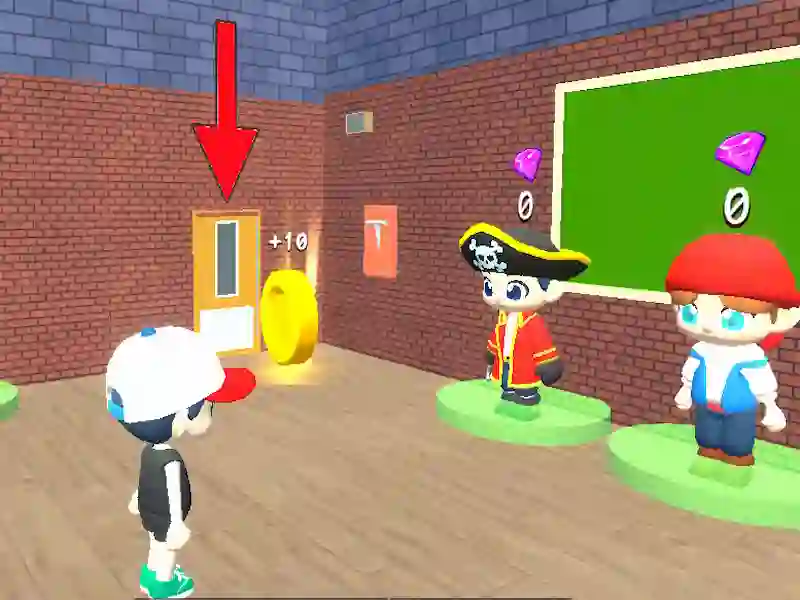 لعبة School Escape Obby على الانترنت