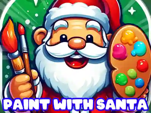 لعبة Paint with Santa على الانترنت