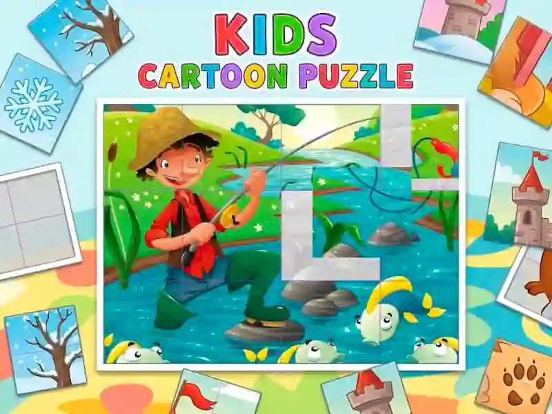 لعبة Kids Cartoon Puzzle على الانترنت
