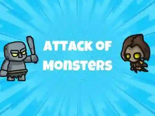 لعبة Attack Of Monsters! على الانترنت