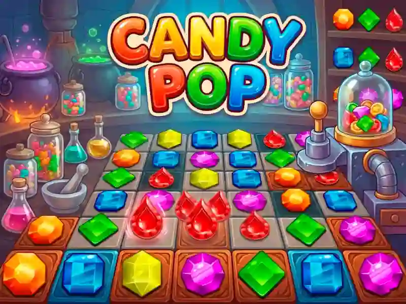 لعبة Candy Pop على الانترنت