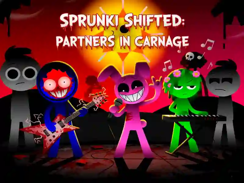 لعبة Sprunki Shifted: Partners in Carnage على الانترنت