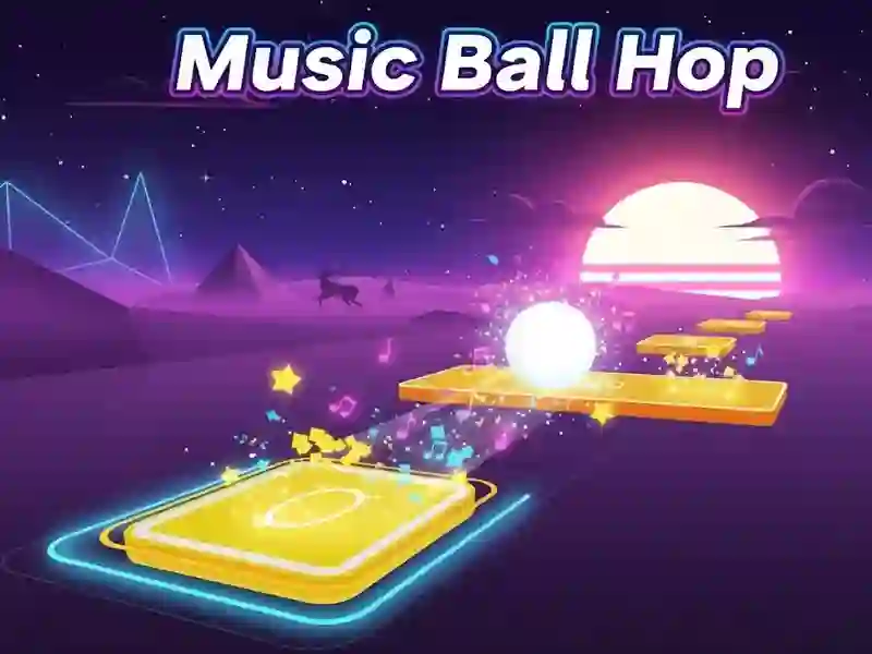 لعبة Music Ball Hop على الانترنت