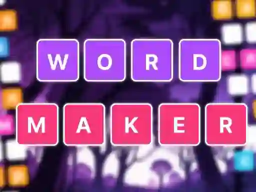 لعبة Word Maker على الانترنت