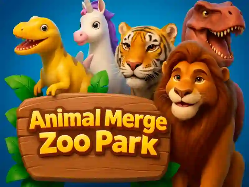لعبة Animal Merge Zoo Park على الانترنت