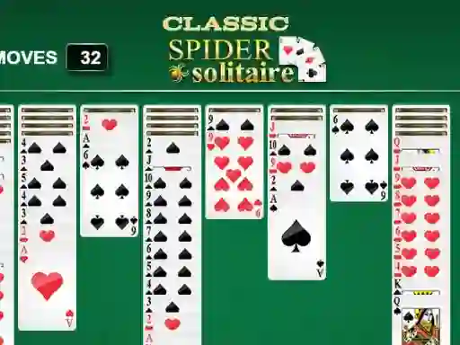 لعبة Classic Spider Solitaire على الانترنت