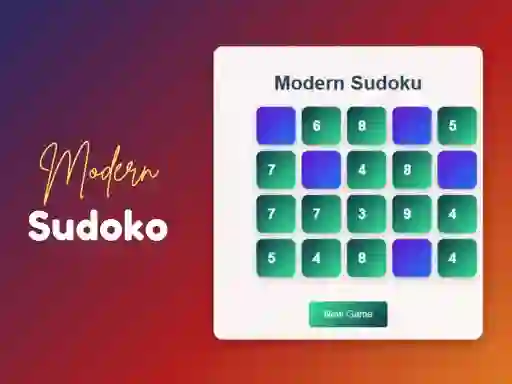 لعبة Modern Sudoku على الانترنت