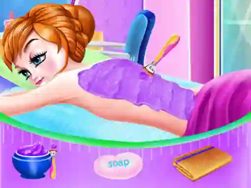 لعبة Elsa Body Spa Salon على الانترنت