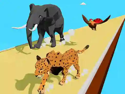 لعبة Animal Transform Race 3D على الانترنت