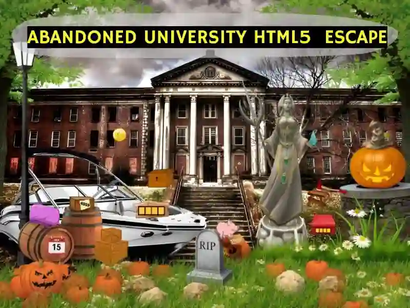 لعبة Abandoned University Html5 Escape على الانترنت