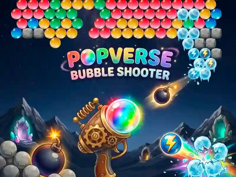 لعبة Popverse Bubble Shooter على الانترنت