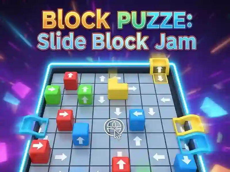 لعبة Block Puzze: Slide Block Jam على الانترنت