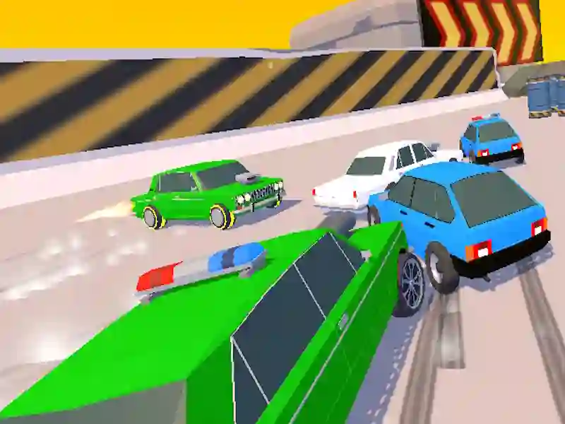 لعبة Turbo VAZ: Cartoon Racing على الانترنت