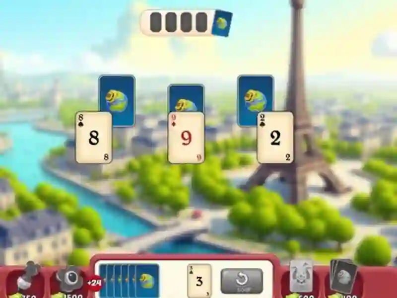 لعبة Solitaire World Tour على الانترنت