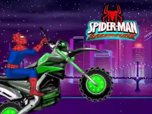 لعبة Spiderman Moto Racer على الانترنت