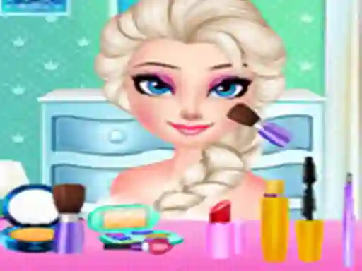 لعبة Elsa Dresser Decorate And Makeup على الانترنت