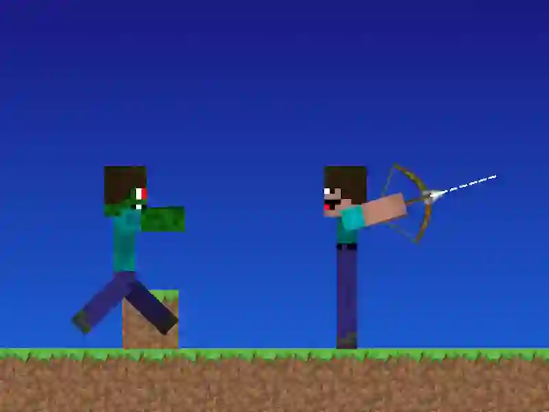 لعبة Noob vs Pro But Archers Minecraft على الانترنت