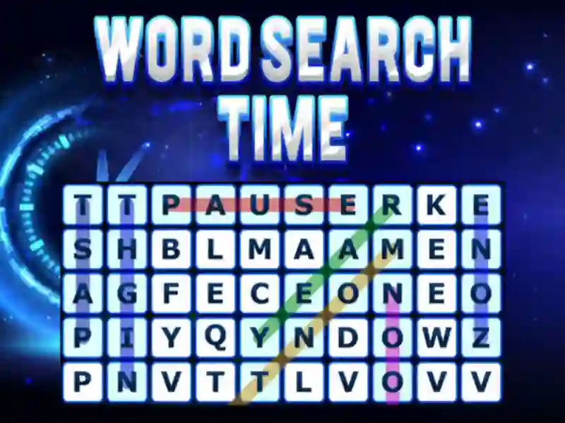 لعبة Word Search Time على الانترنت