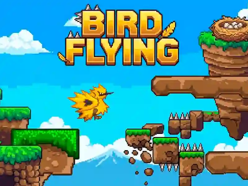 لعبة Bird Flying على الانترنت