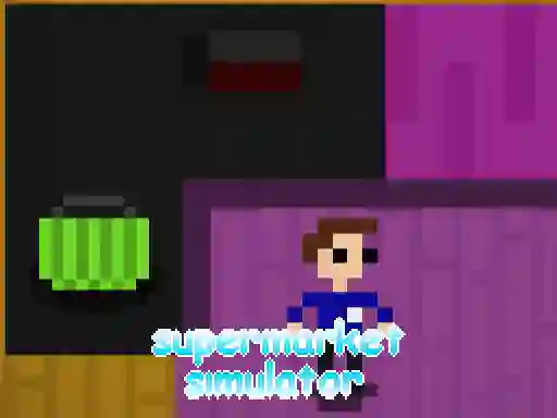 لعبة Supermarket Simulator على الانترنت