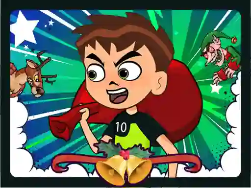 لعبة Ben 10: Christmas Run على الانترنت
