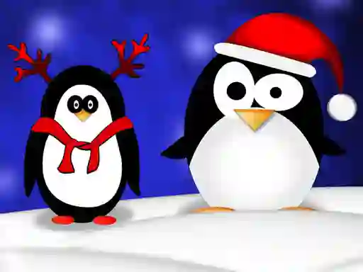 لعبة Christmas Penguin Puzzle على الانترنت