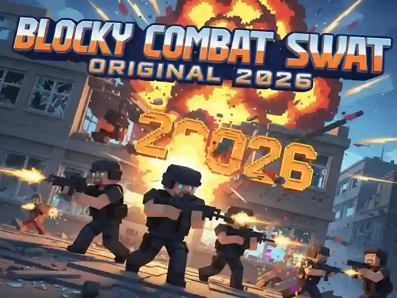 لعبة Blocky Combat Swat Original 2026 على الانترنت
