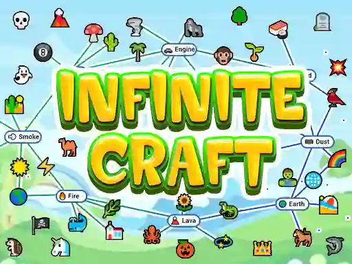 لعبة Infinite Craft على الانترنت