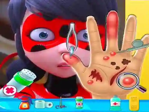 لعبة ladybug Hand Doctor على الانترنت