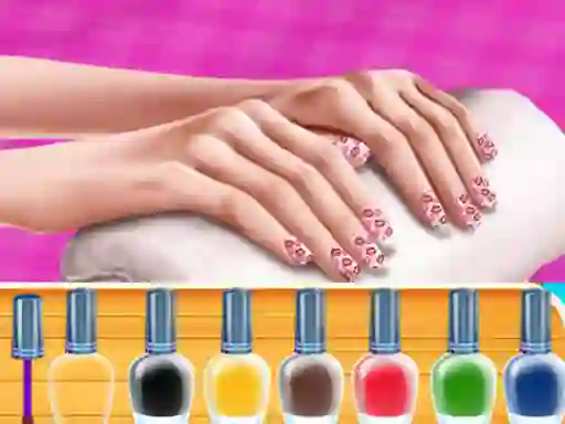لعبة Elsa's Fashion Nail Art DIY Blog على الانترنت