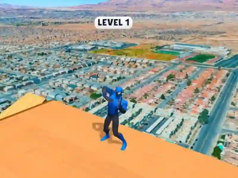 لعبة Crazy Downhill! Ragdoll Fall Down! على الانترنت