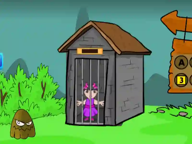 لعبة Purple Beauty Girl Rescue على الانترنت