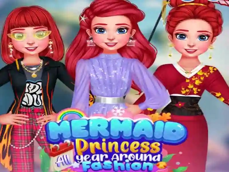 لعبة Mermaid Princess All Year Around Fashion على الانترنت