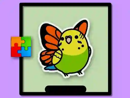 لعبة Cute Budgie Puzzle على الانترنت