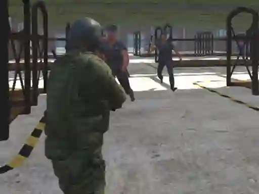 لعبة Infiltration of the Police Base على الانترنت