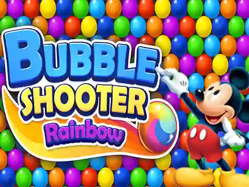 لعبة Bubble Shooter Rainbow على الانترنت