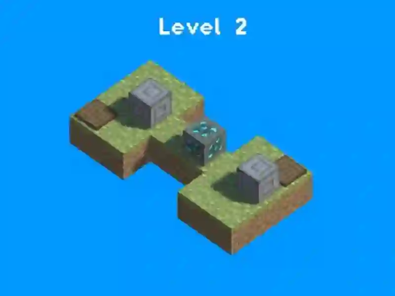 لعبة Block Pusher Voxel World 3D على الانترنت