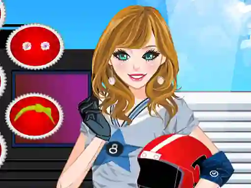 لعبة American Football Girl على الانترنت