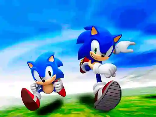 لعبة Sonic Jigsaw Puzzle Collection على الانترنت